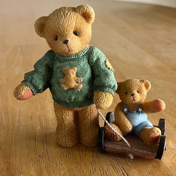 Cherished Teddies - Russel and Ross #661783 "Thanks for Teaching Me About.... - Picture 5 of 8